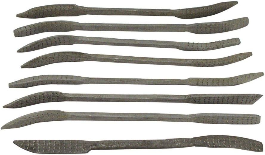SE Heavy Wood Rasp Riffler File Set - Assorted Files for Rasp Cuts - Wood Shaping Tool - Set of 8 Pcs - 7408WFR - Image 2