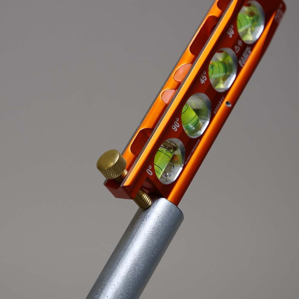 Klein Tools 935AB4V Level, 6-Inch Magnetic Torpedo and Conduit Level with 0/30/45/90 Degree Vials, V-Groove and Magnet Track, High Visibility Orange - Image 11