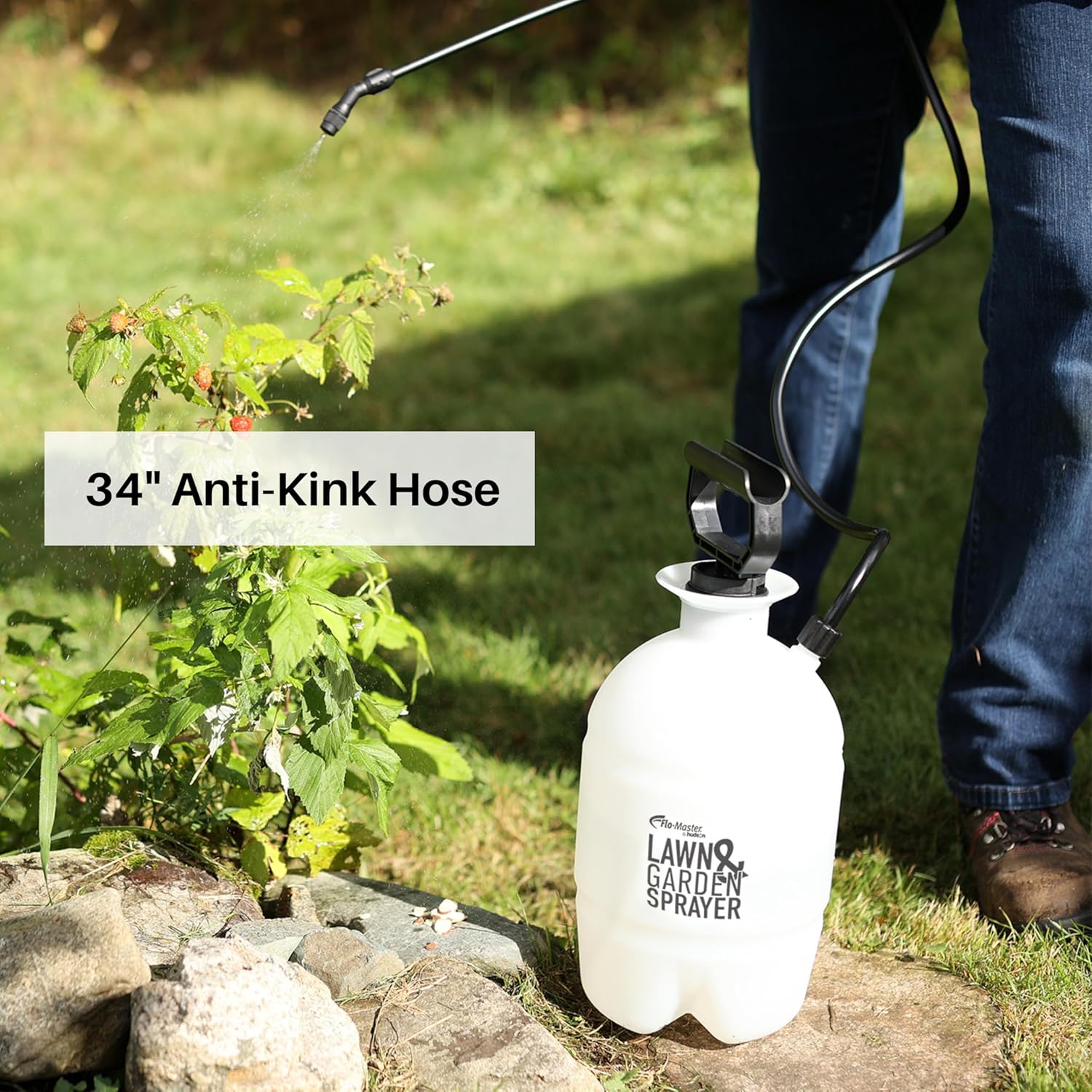 Flo-Master by Hudson 24101 1 Gallon Lawn and Garden Tank Sprayer, Translucent - Image 7